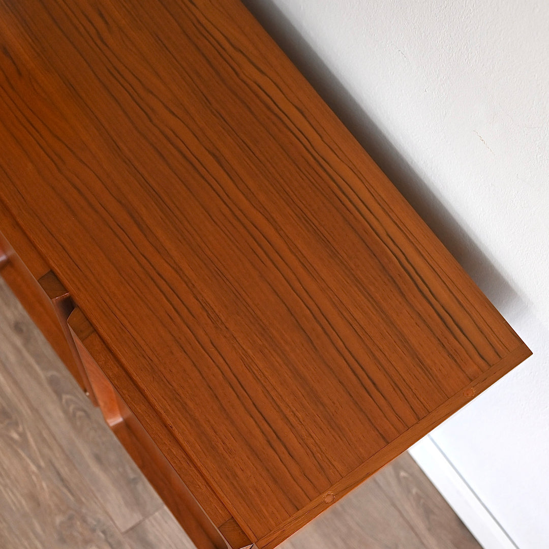 Mid Century Teak Sideboard LP Record Cabinet by Chiswell