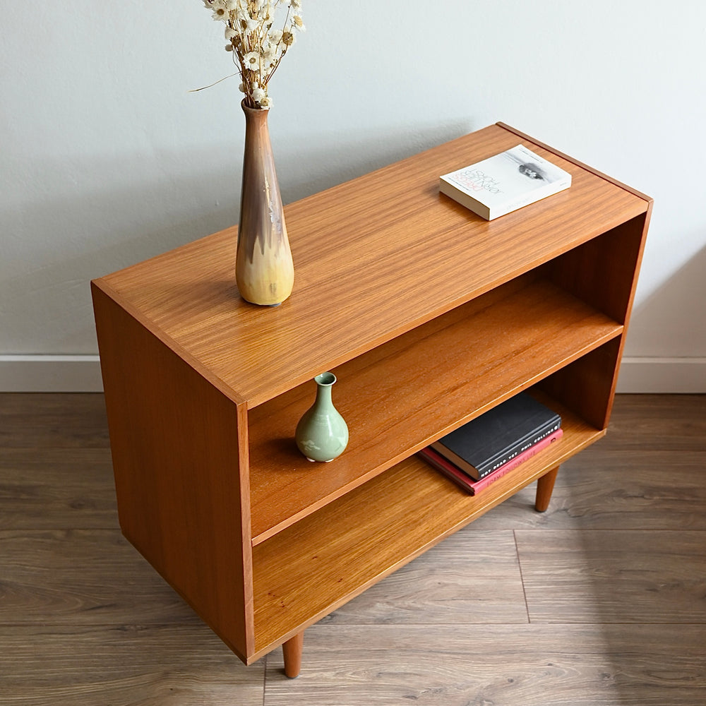 Mid Century Teak Bookcase Bookshelf Cabinet