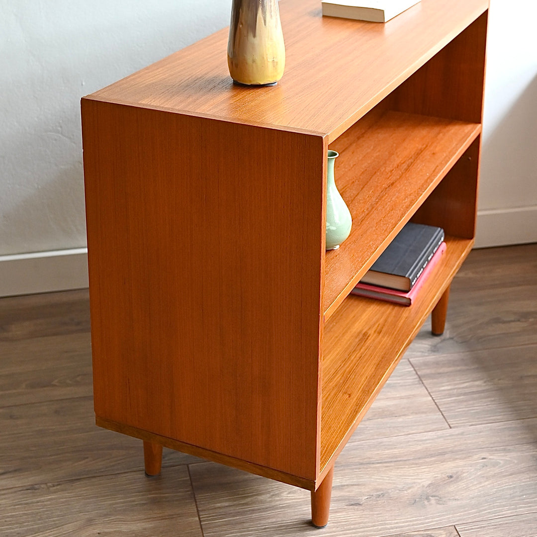 Mid Century Teak Bookcase Bookshelf Cabinet