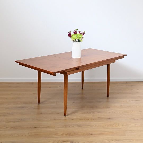 Mid Century Teak Extendable Dining Table by Chiswell