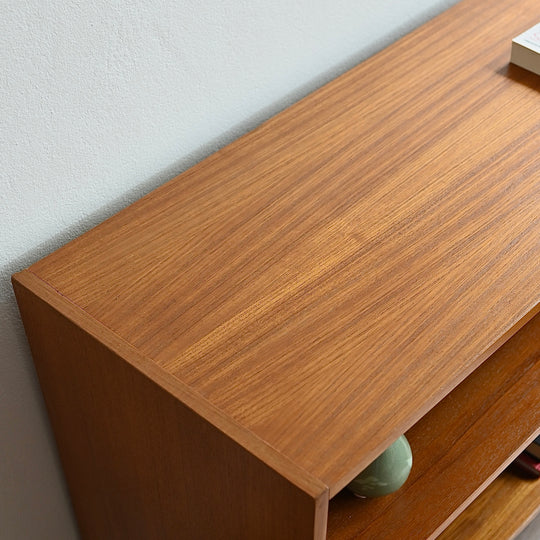 Mid Century Teak Bookcase Bookshelf Cabinet