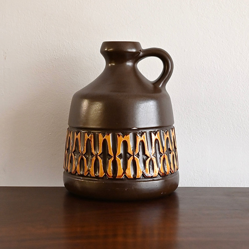 Mid Century Retro Israeli Pottery Jug