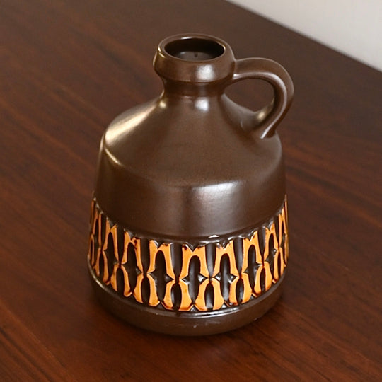 Mid Century Retro Israeli Pottery Jug