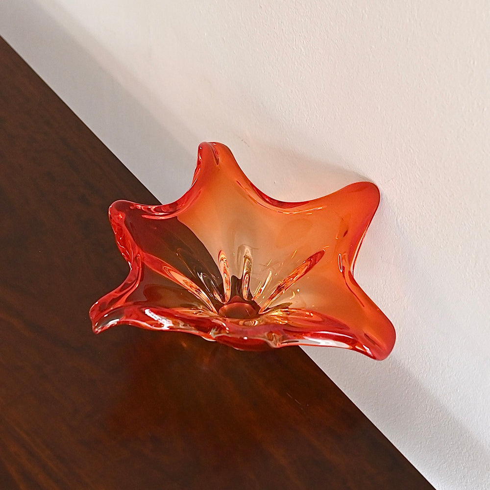 Mid Century Art Glass Bowl