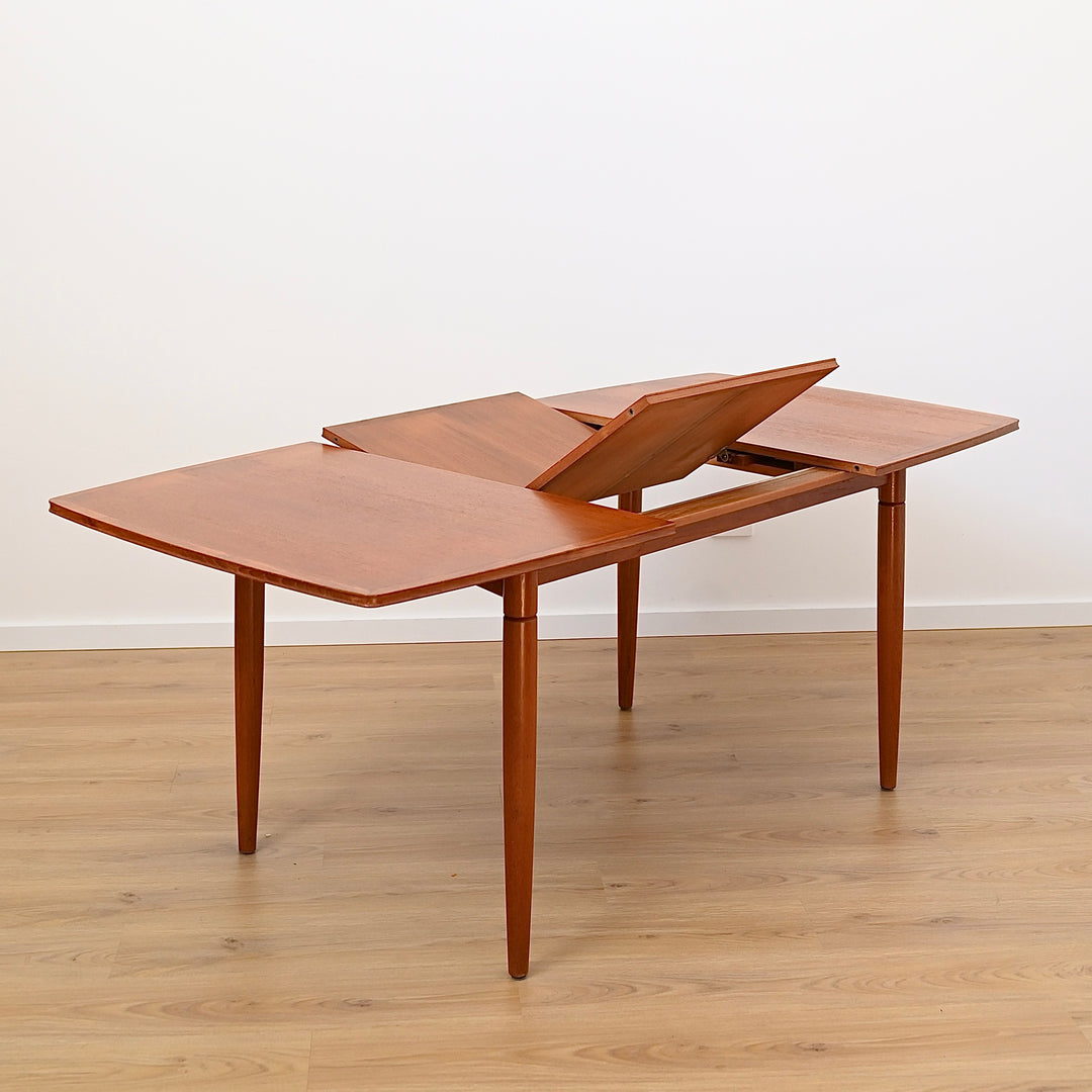 Mid Century Teak Extendable Dining Table by Chiswell
