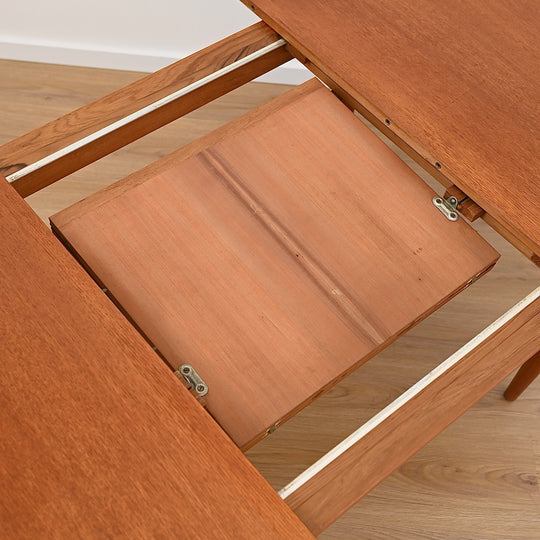 Mid Century Teak Extendable Dining Table by Chiswell