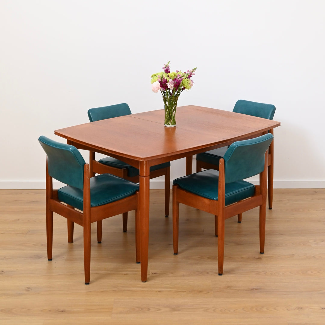 Mid Century Teak Extendable Dining Table by Chiswell