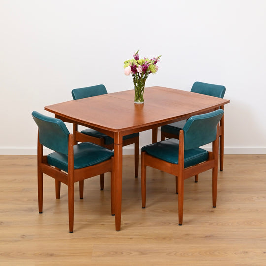 Mid Century Teak Extendable Dining Table by Chiswell