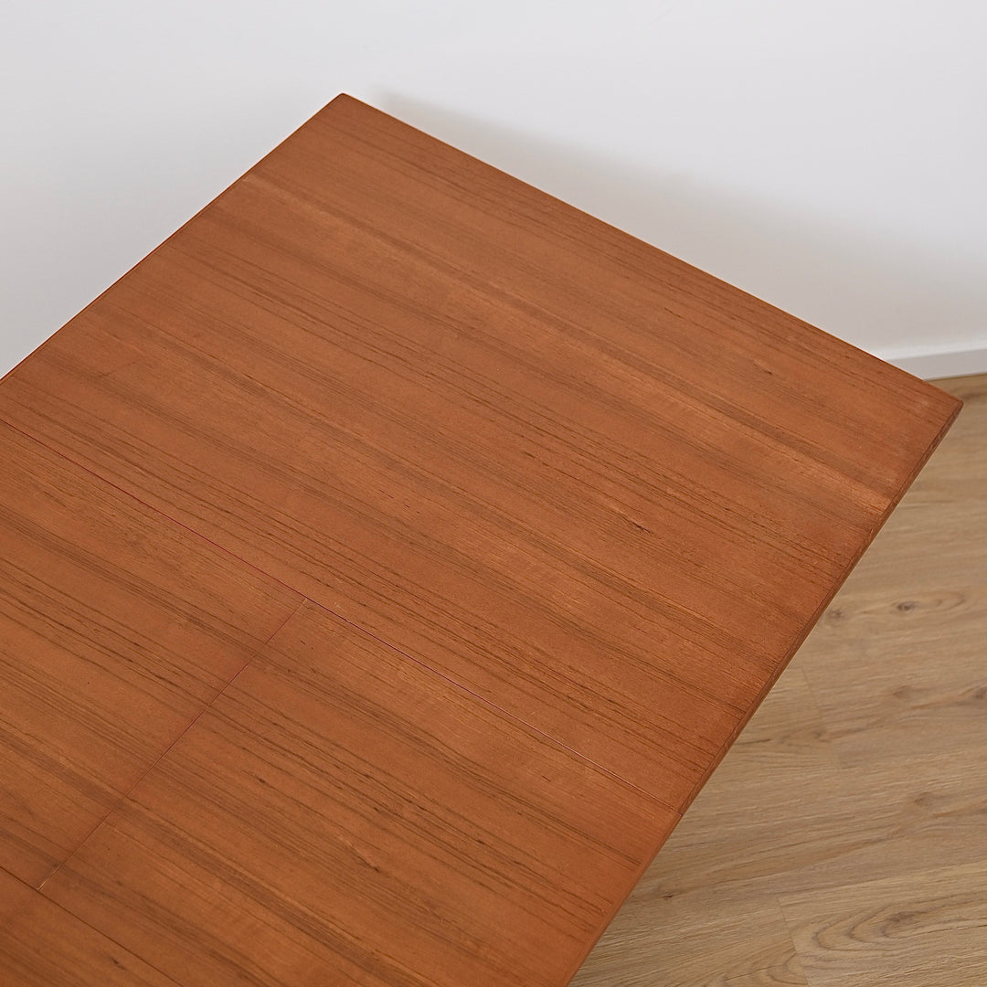 Mid Century Teak Double Extendable Dining Table by Chiswell