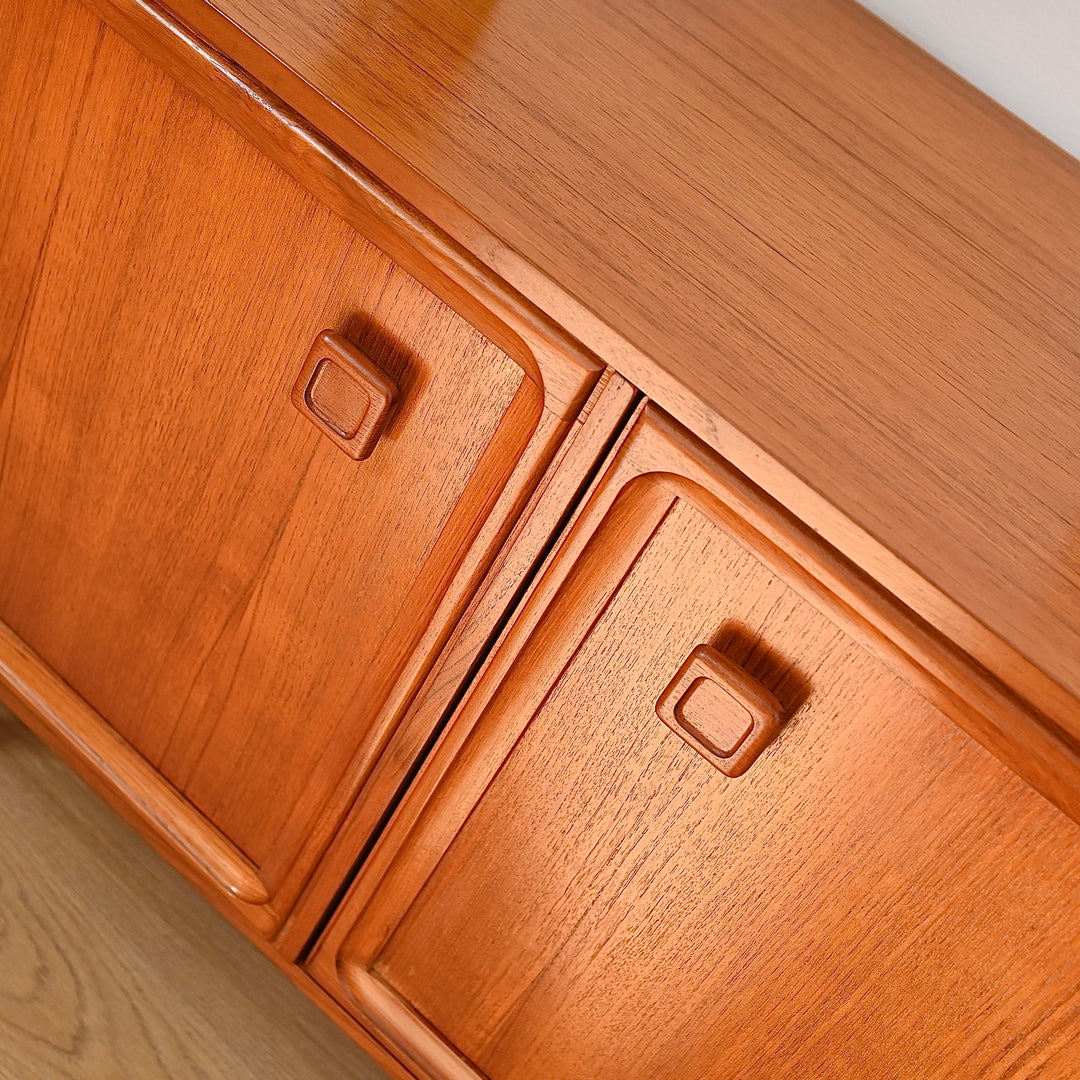 Parker Teak Mid Century Sideboard Record LP Cabinet