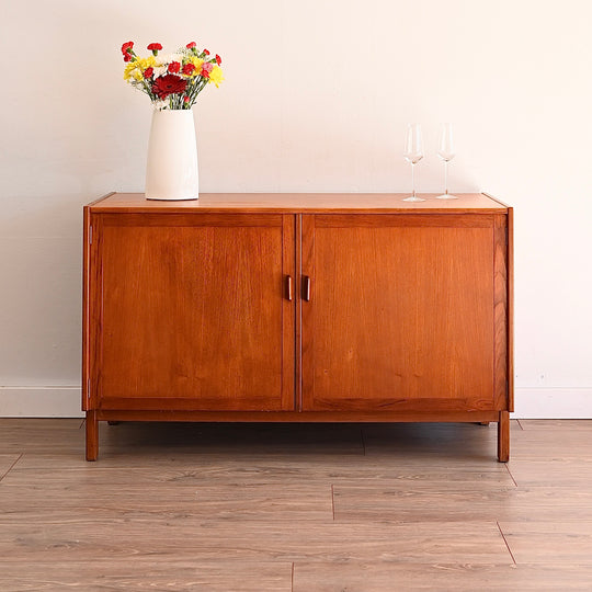Parker Teak Mid Century Sideboard LP Record Cabinet