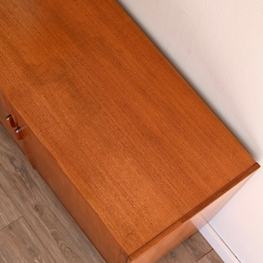 Parker Teak Mid Century Sideboard LP Record Cabinet