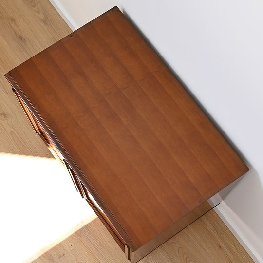 Mid Century Walnut Storage Cabinet by MobilStil Varese Italy