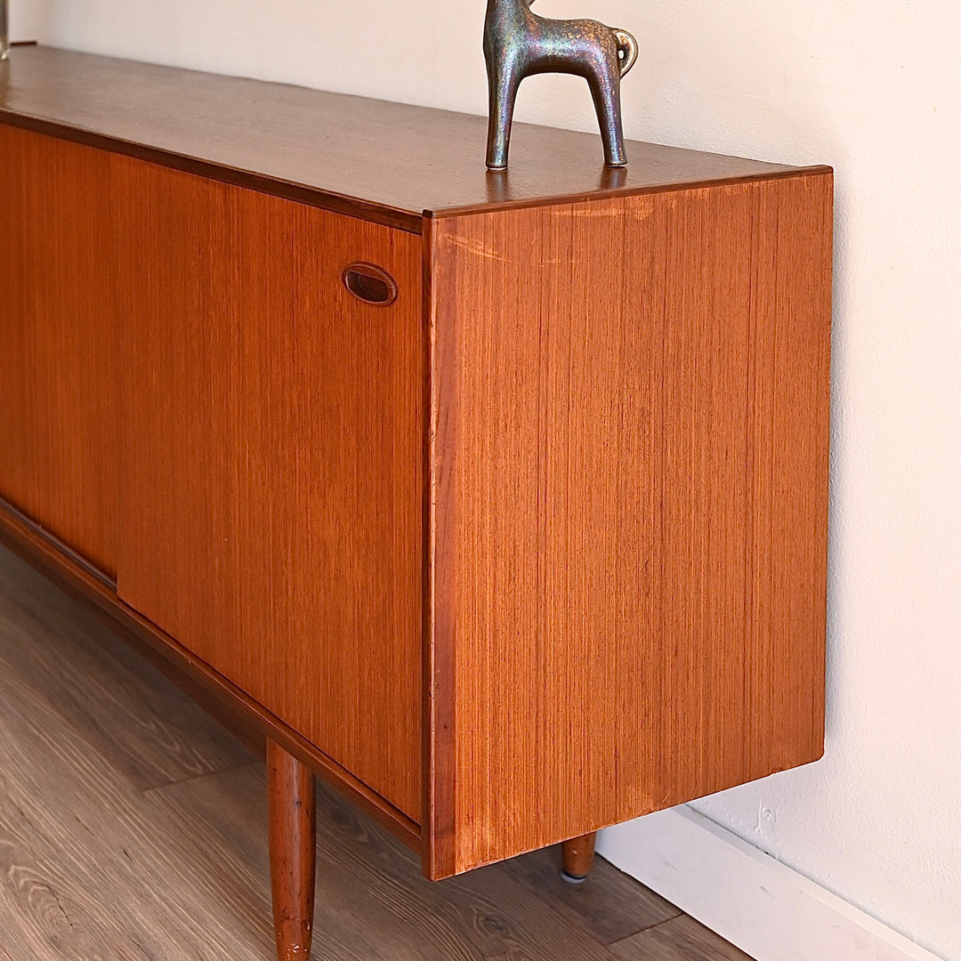 Mid Century Teak Sideboard LP Record Cabinet by Elite