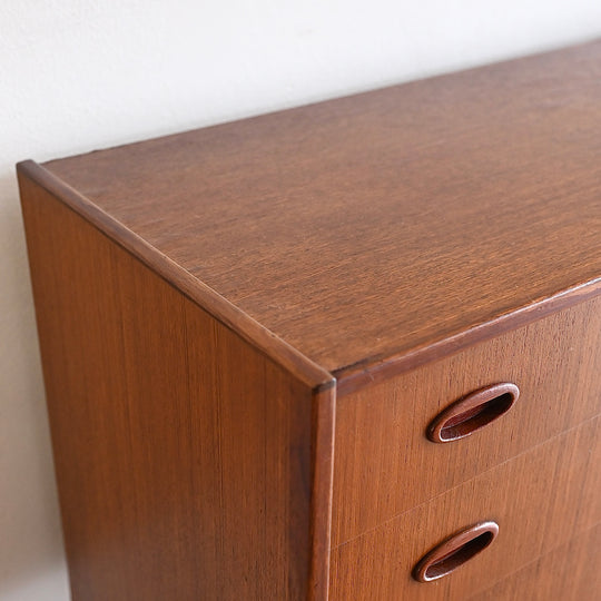 Mid Century Teak Sideboard LP Record Cabinet by Elite