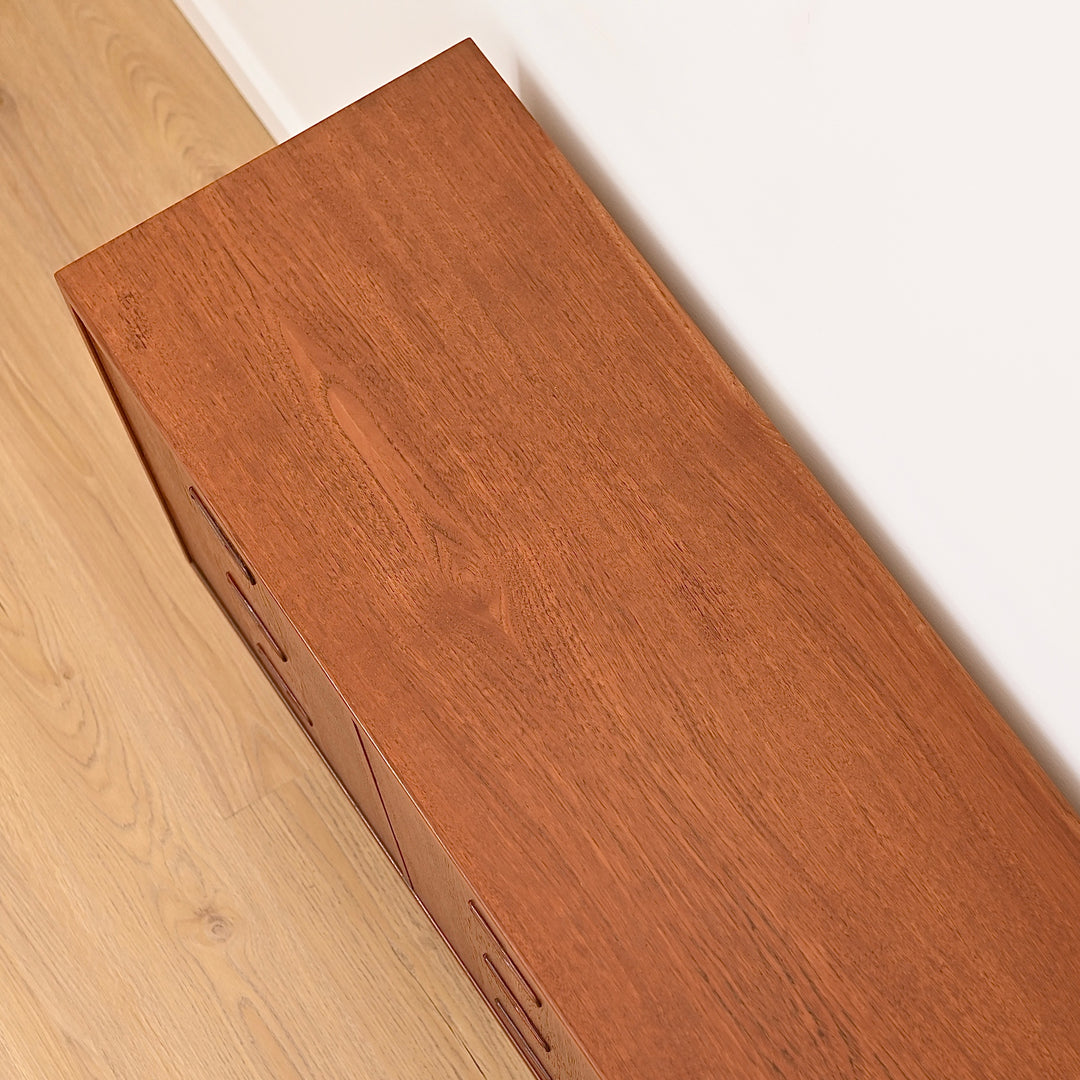 Mid Century Teak Sideboard Dresser Low Boy by Berryman