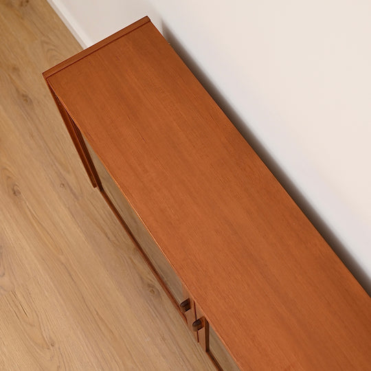 Parker Teak Wall Unit Display Small Cabinet Hutch