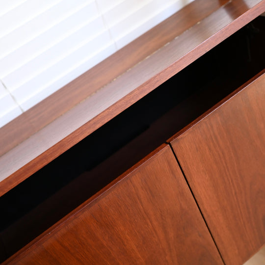 Modular Jarrah wall unit, designed by Charles Catt for Catt furniture circa 1970s