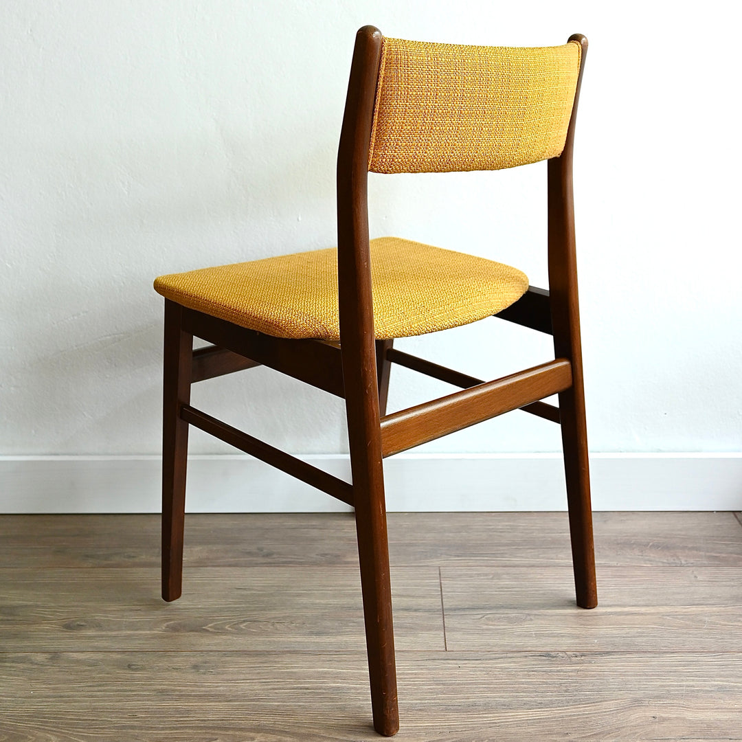 6 x Danish Mid Century Timber Dining Chairs made by Sax Denmark