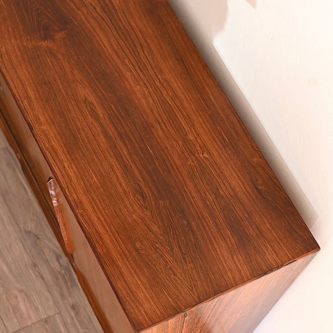 Mid Century Danish Rosewood Sideboard Highboard Credenza