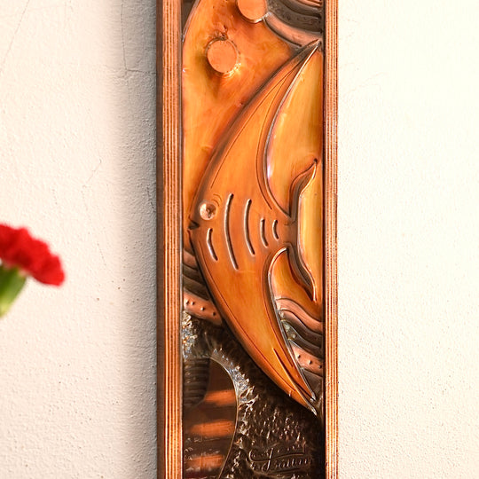 Copper Art Fish Pair by Tony Batten