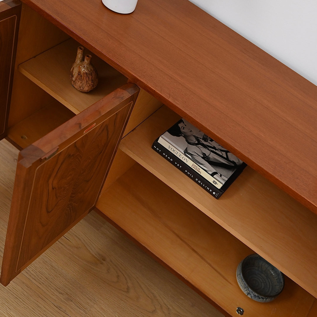 Mid Century Teak Sideboard Buffet by Chiswell