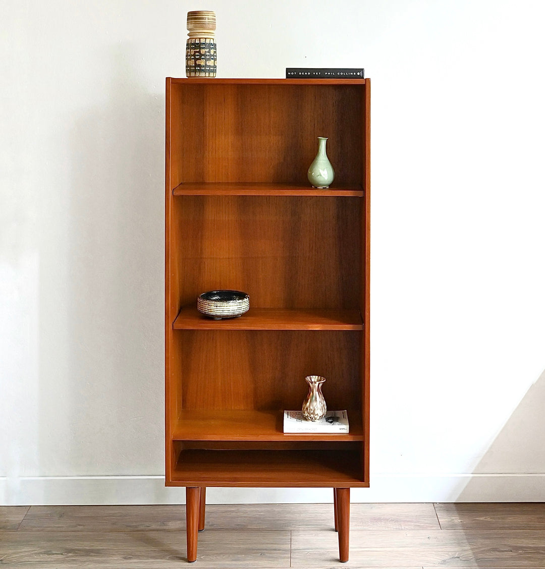 Parker Teak Mid Century Sideboard Bookshelf Bookcase Cabinet