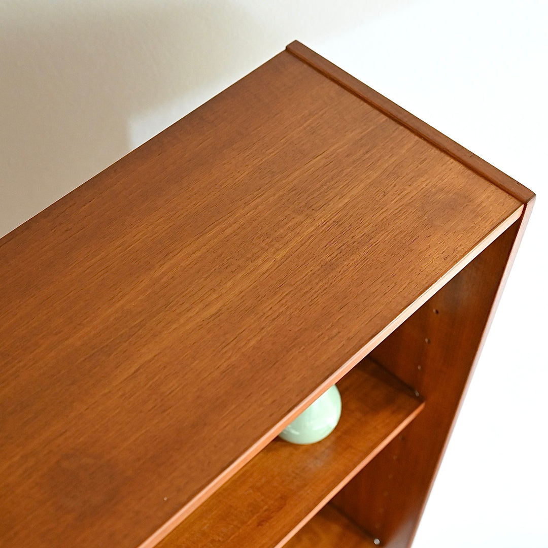 Parker Teak Mid Century Sideboard Bookshelf Bookcase Cabinet