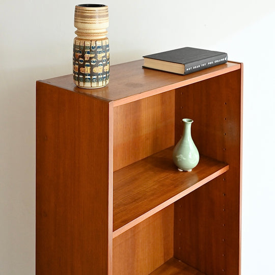 Parker Teak Mid Century Sideboard Bookshelf Bookcase Cabinet