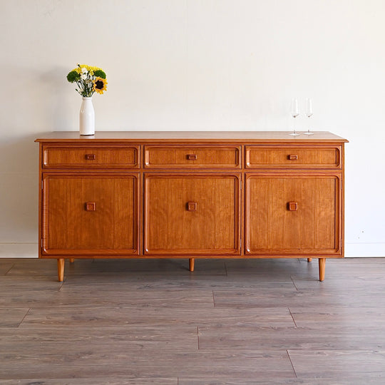 Parker Mid Century Teak Sideboard Buffet