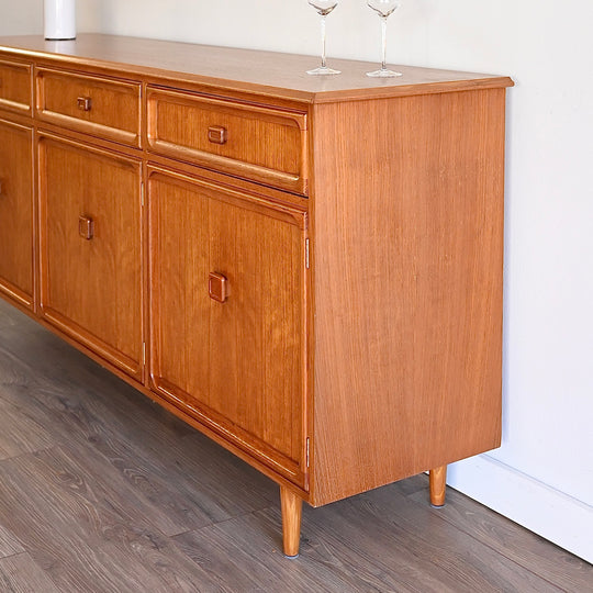 Parker Mid Century Teak Sideboard Buffet