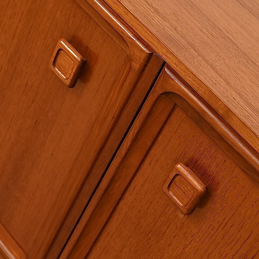 Parker Teak Mid Century Sideboard Record LP Cabinet