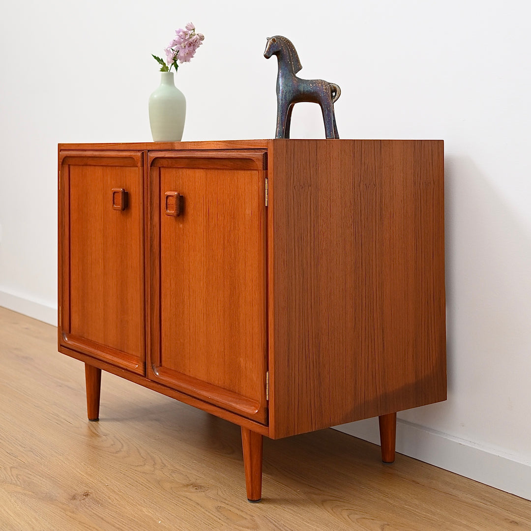 Parker Teak Mid Century Sideboard Record LP Cabinet