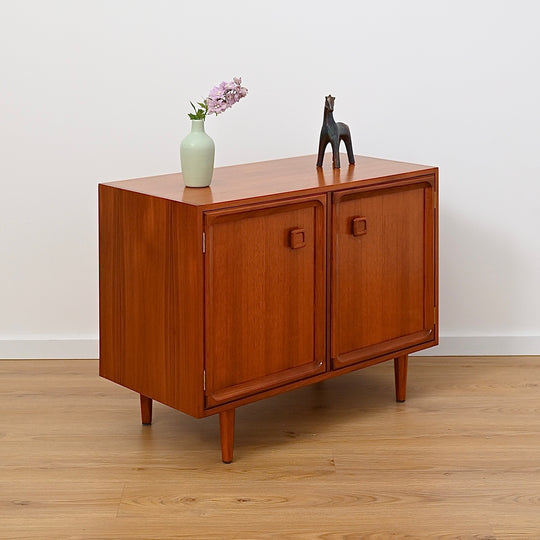 Parker Teak Mid Century Sideboard Record LP Cabinet