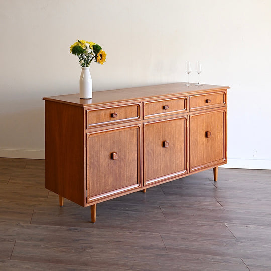 Parker Mid Century Teak Sideboard Buffet
