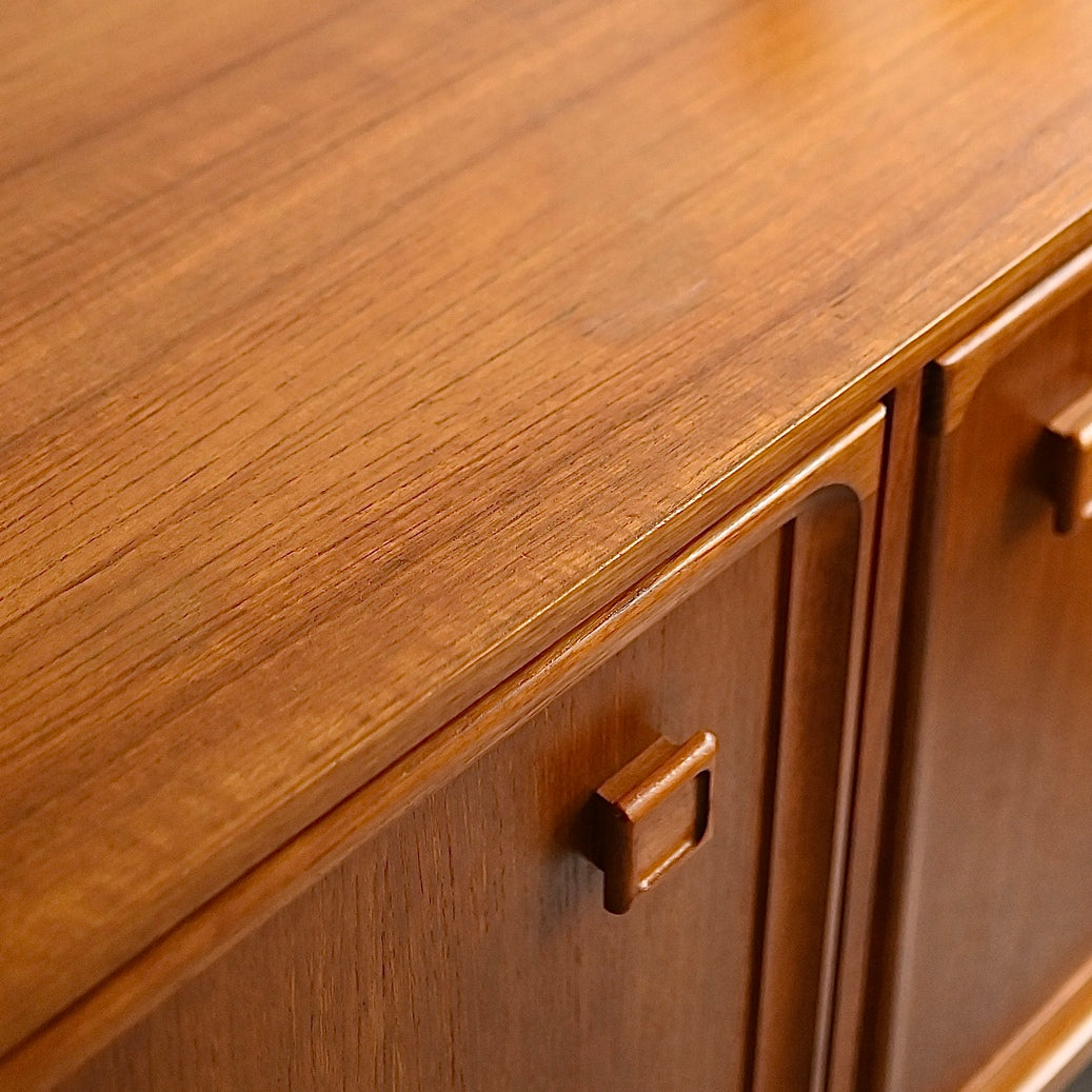 Parker Teak Mid Century Sideboard LP Record Cabinet