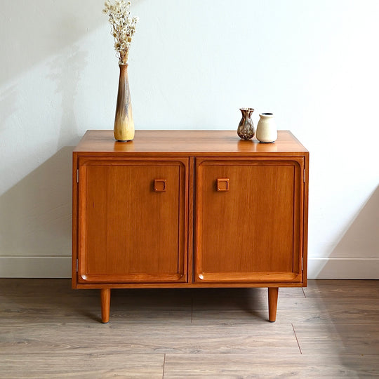 Parker Teak Mid Century Sideboard LP Record Cabinet