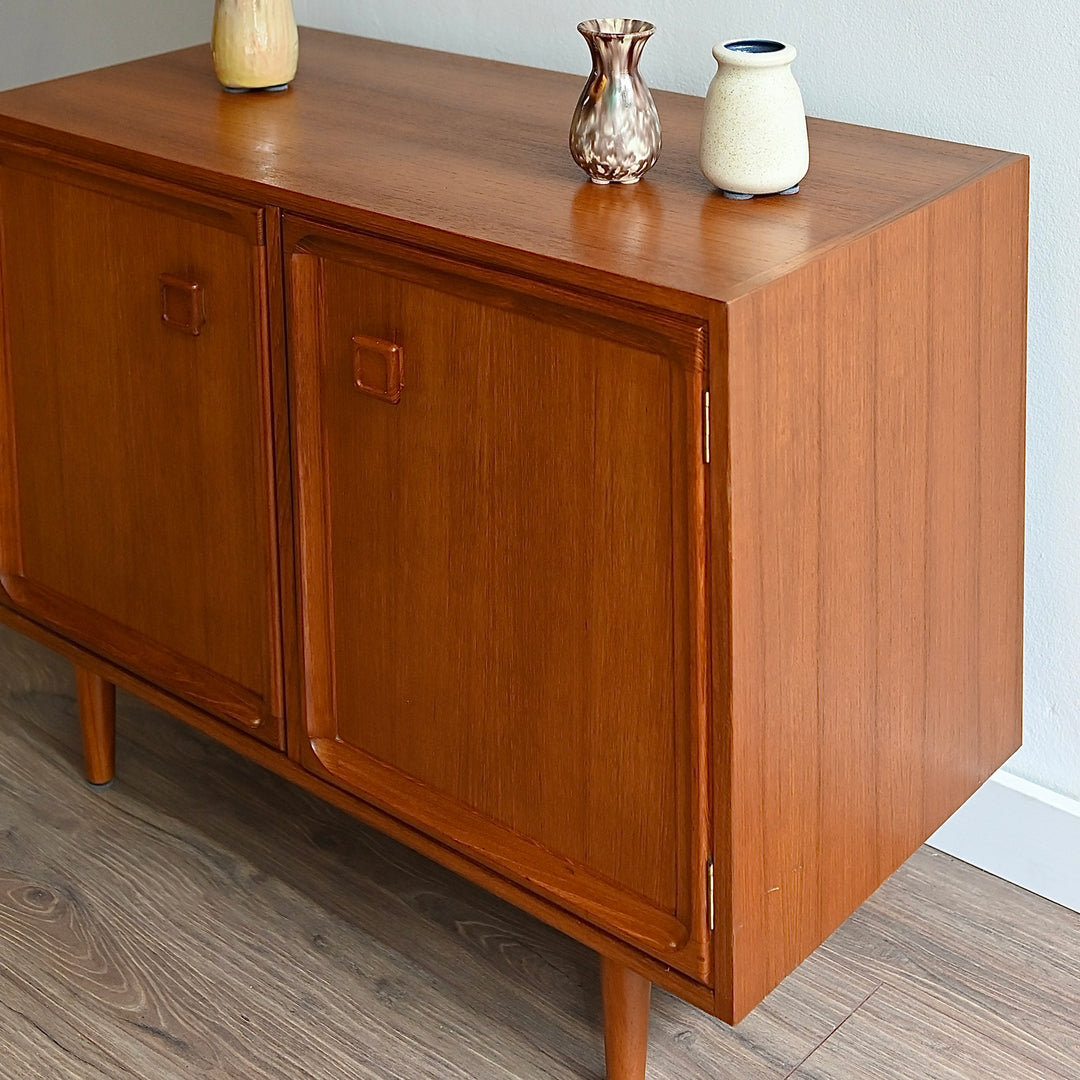 Parker Teak Mid Century Sideboard LP Record Cabinet