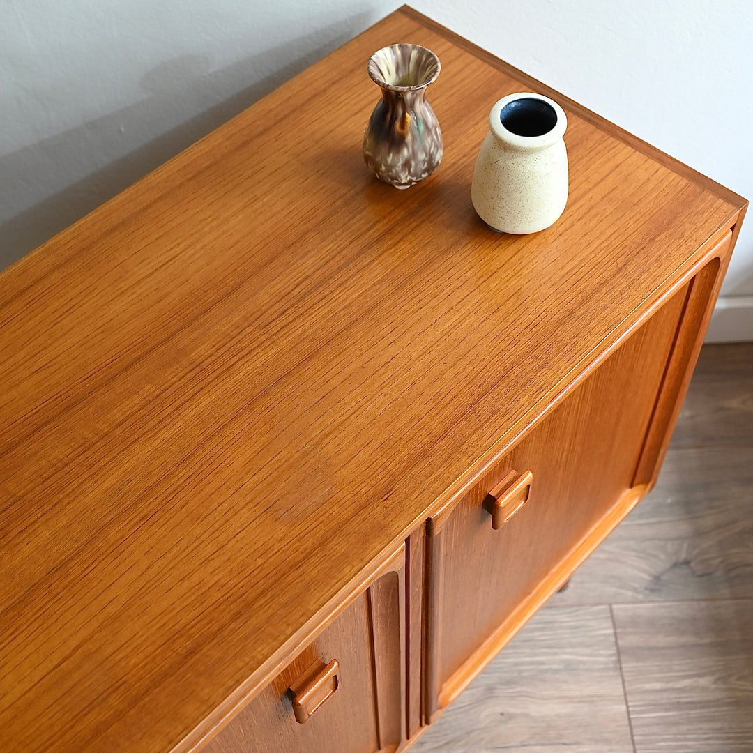 Parker Teak Mid Century Sideboard LP Record Cabinet