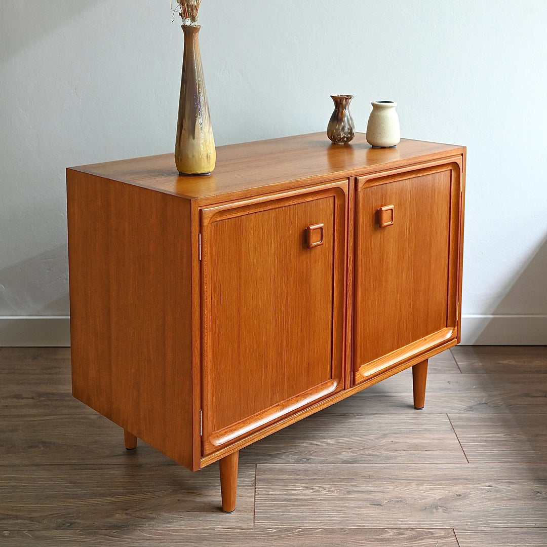 Parker Teak Mid Century Sideboard LP Record Cabinet