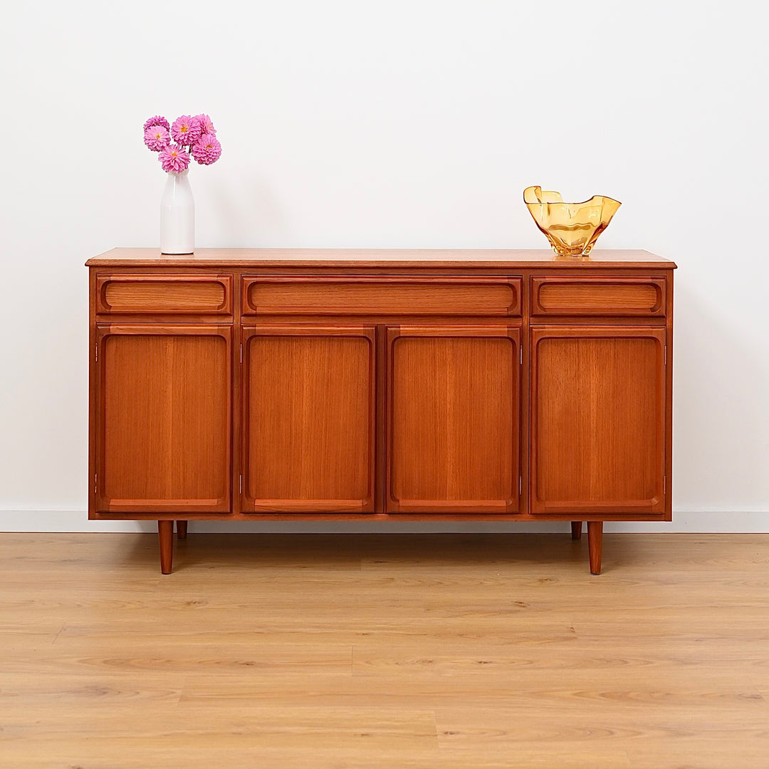Mid Century Teak Sideboard Buffet by Chiswell