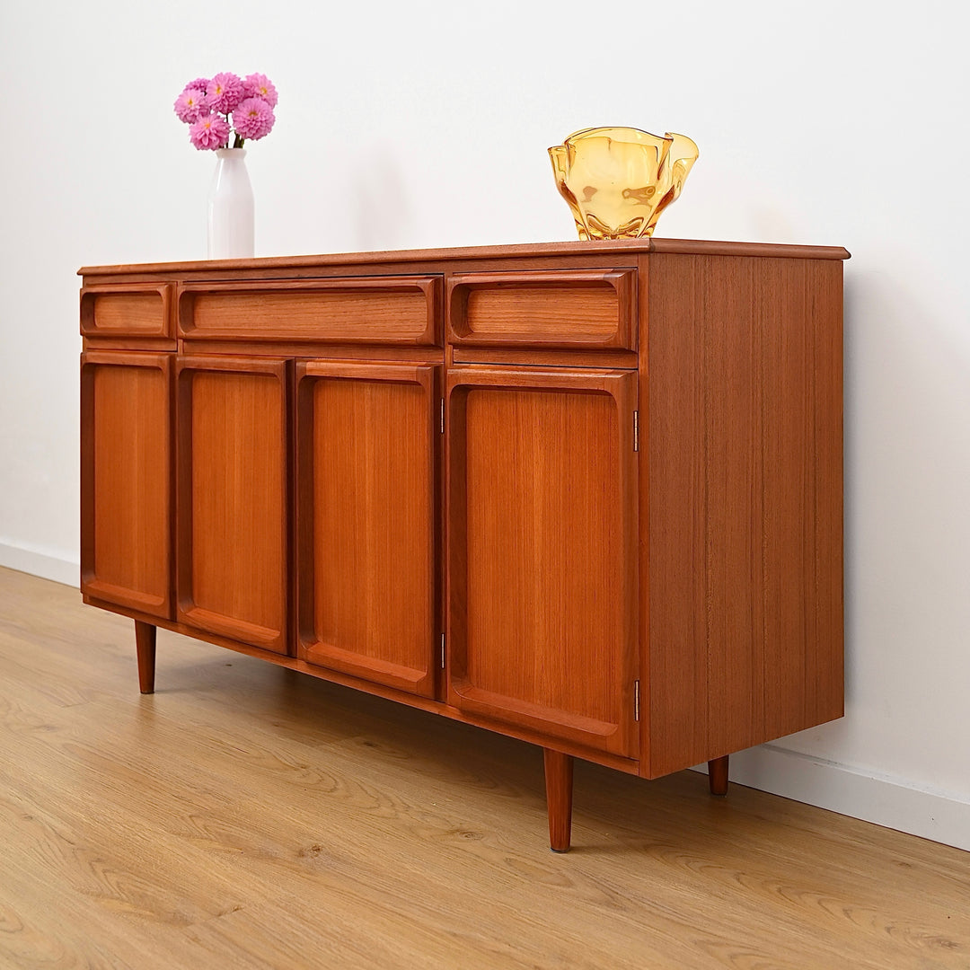 Mid Century Teak Sideboard Buffet by Chiswell