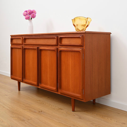 Mid Century Teak Sideboard Buffet by Chiswell