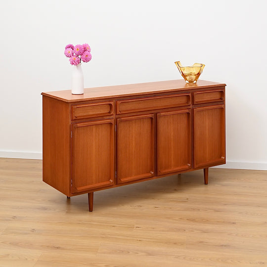 Mid Century Teak Sideboard Buffet by Chiswell