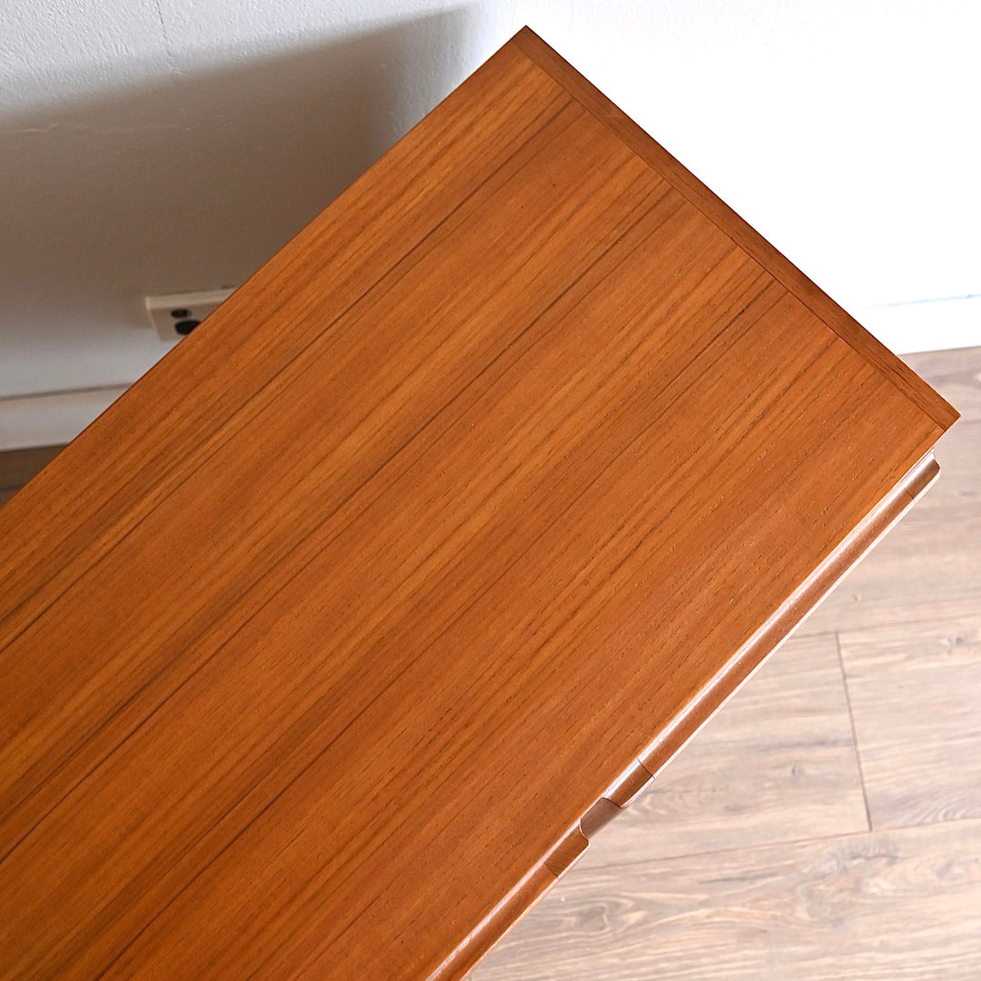 Mid Century Teak Sideboard LP Record Cabinet by Chiswell