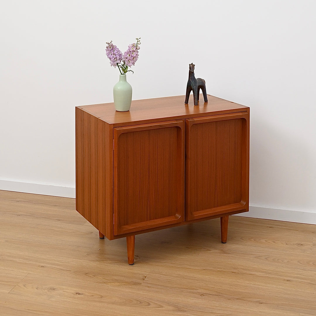 Mid Century Teak Sideboard LP Record Cabinet by Chiswell