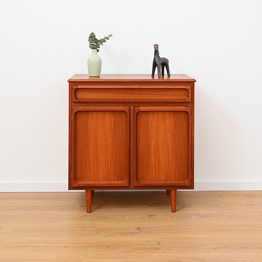 Mid Century Teak Small Sideboard Buffet by Chiswell