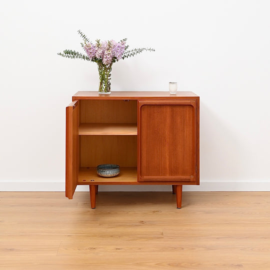 Mid Century Teak Sideboard LP Record Cabinet by Chiswell