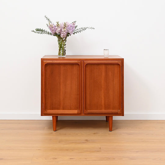 Mid Century Teak Sideboard LP Record Cabinet by Chiswell