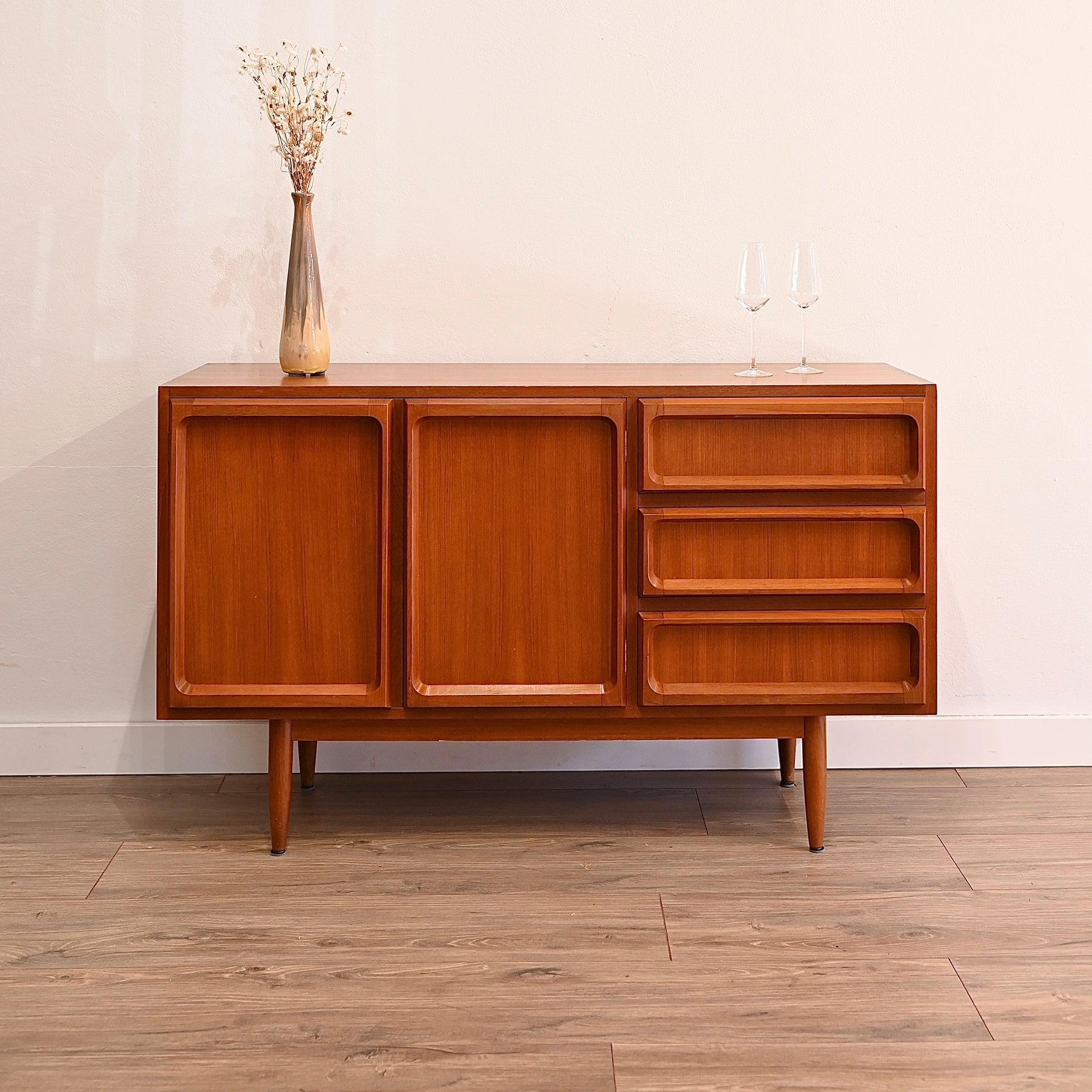 Mid Century Teak 'Koben' Sideboard by Chiswell – retro bay
